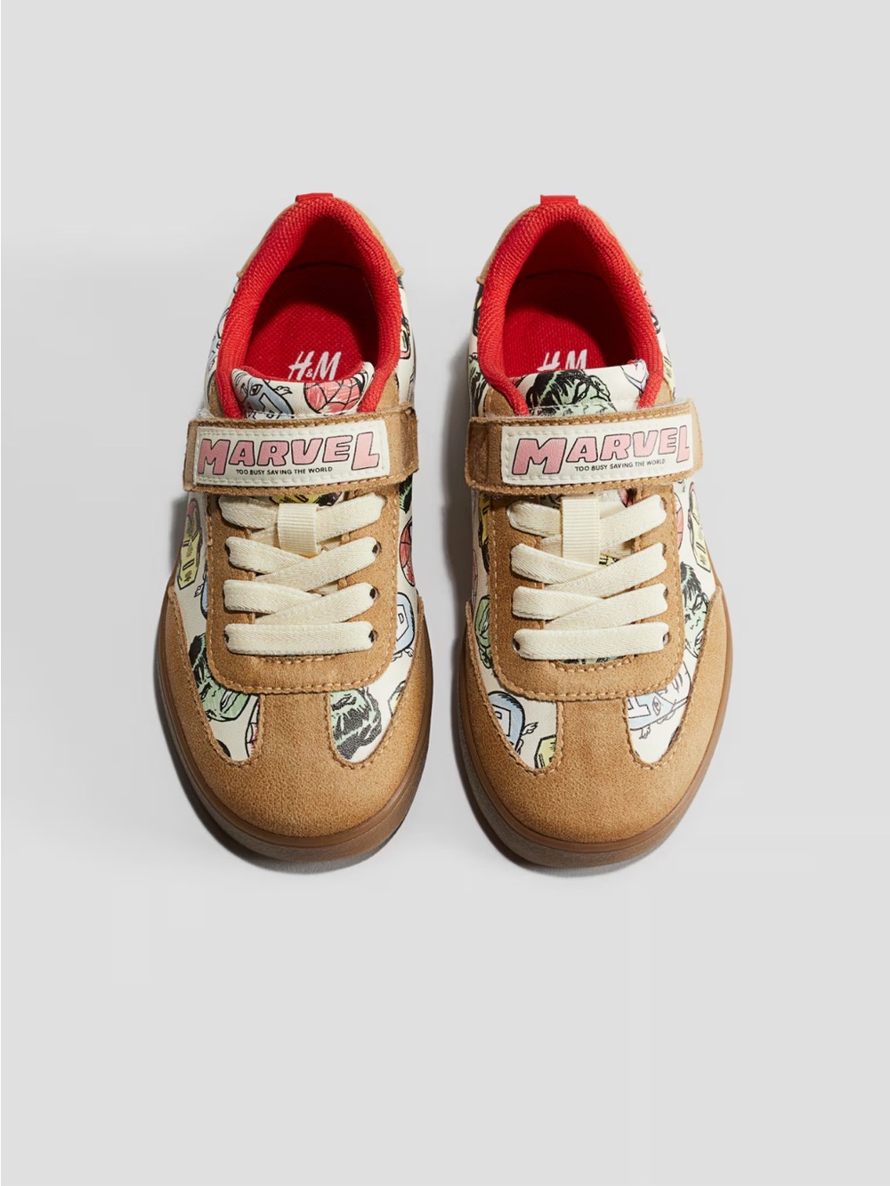 H&M Marvel kids sneaker - Beige/red